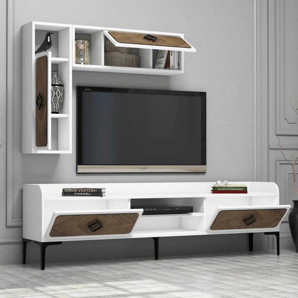 Variant Mobilya Samba Tv Ünitesi - Beyaz - Resim 2
