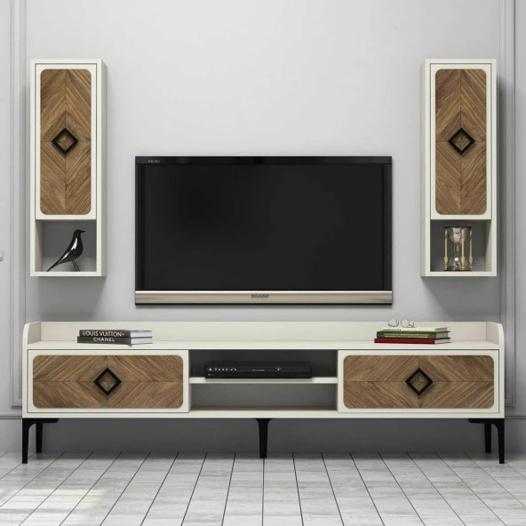 Variant Mobilya Samba Tv Ünitesi - Krem - Resim 3