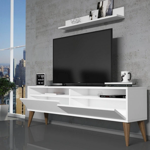 Variant Mobilya Best Tv Ünitesi - Beyaz - Resim 2