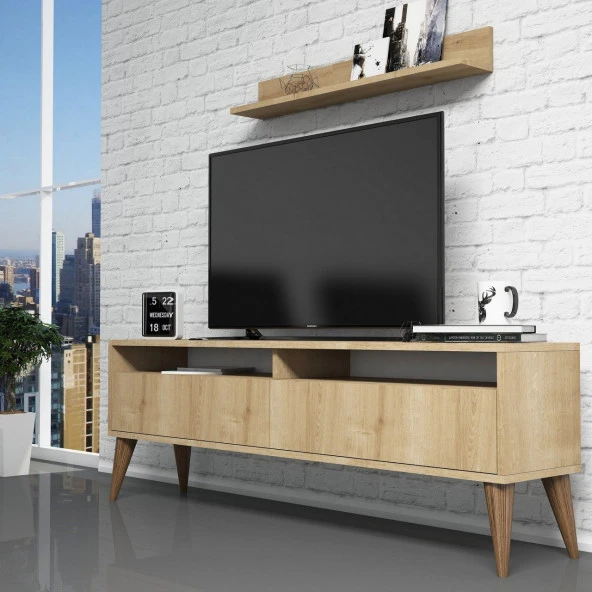 Variant Mobilya Best Tv Ünitesi - Meşe - Resim 2