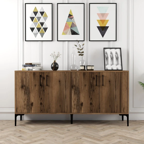 Variant Mobilya Kiev 160Cm Konsol - Ceviz / Ceviz ürün görseli 1