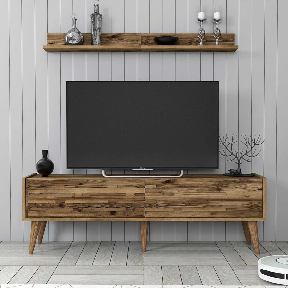 Variant Mobilya Valensiya 140Cm Tv Ünitesi - Ceviz / Ceviz ürün görseli 1