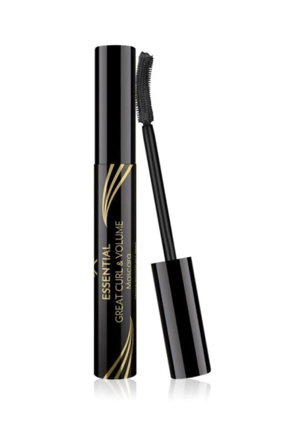 Golden Rose Essential Great Curl & Volume Maskara - Resim 2