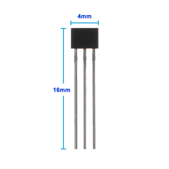 3144 Dijital Manyetik Alan Algılama Sensörü Mıknatıs Açı Motor Kontrol A3144 A3144E OH3144 Y3144 - Resim 7