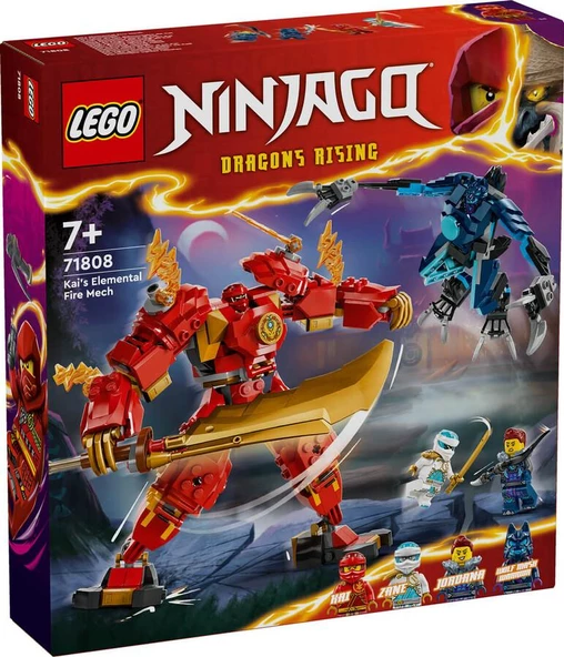LEGO Ninjago 71808 Kai's Elemental Fire Mech ürün görseli 1