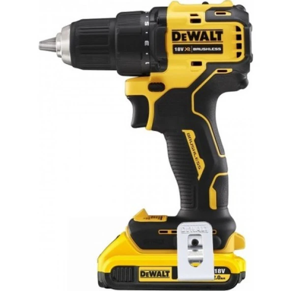 Dewalt 18V 2A Şarjlı Vidalama DCD708D2T Kömürsüz ürün görseli 1