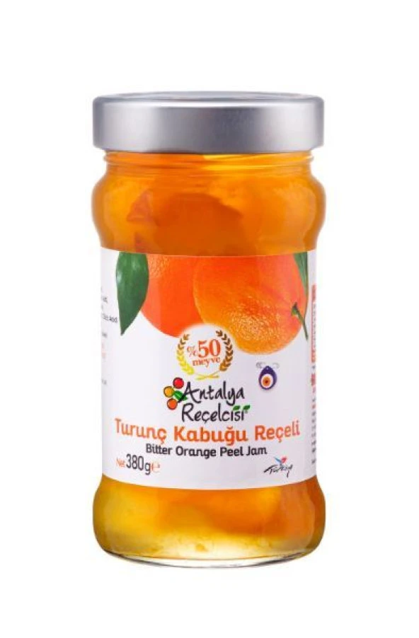 Antalya Reçelcisi Turunç Kabuğu Reçeli 380g Klasik Seri ürün görseli 1