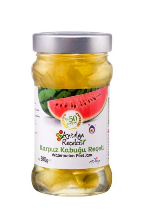 Antalya Reçelcisi Karpuz Kabuğu Reçeli 380g Klasik Seri ürün görseli 1