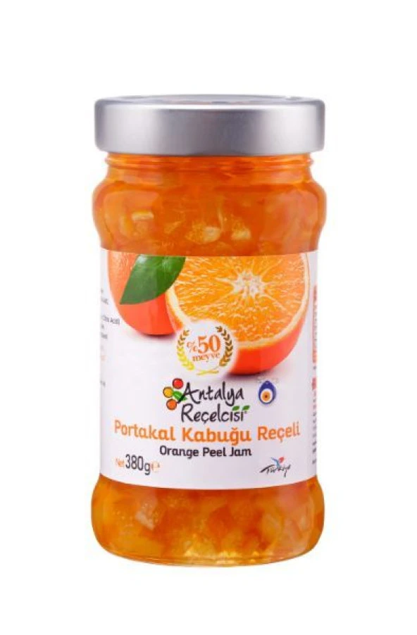 Antalya Reçelcisi Portakal Kabuğu Reçeli 380g Klasik Seri ürün görseli 1