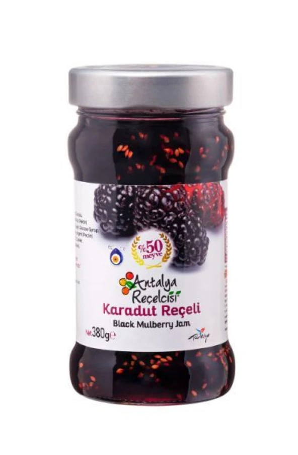 Antalya Reçelcisi Karadut Reçeli 380g Klasik Seri ürün görseli 1