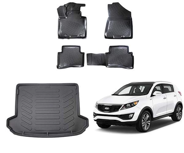 Kia Sportage 2016-2021 Rizline 3D Paspas ve Bagaj Havuzu ürün görseli 1