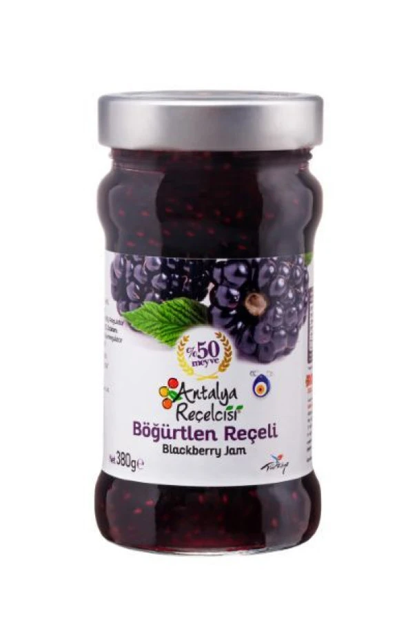 Antalya Reçelcisi Böğürtlen Reçeli 380 g Klasik Seri ürün görseli 1