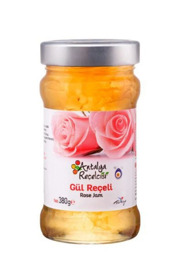 Antalya Reçelcisi Gül Reçeli 380g Klasik Seri ürün görseli 1