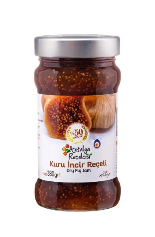 Antalya Reçelcisi Kuru İncir Reçeli 380g Klasik Seri ürün görseli 1