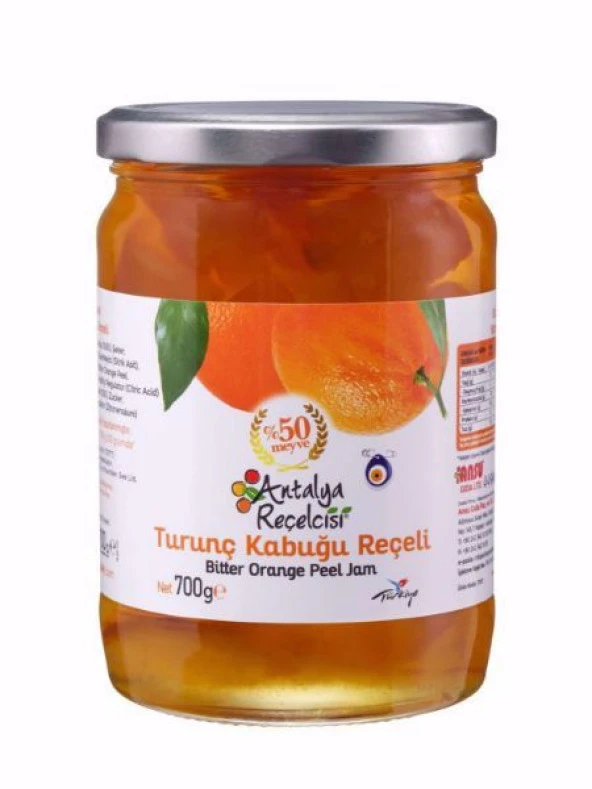 Antalya Reçelcisi Turunç Kabuğu Reçeli 700g Klasik Seri ürün görseli 1