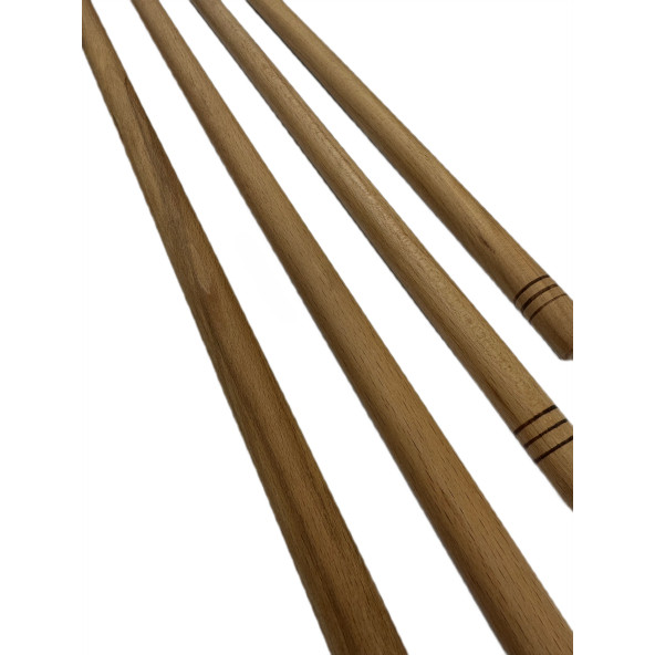 Ahşap 4 lü (50cm,60cm,80cm,90cm) Oklava Set - Resim 2