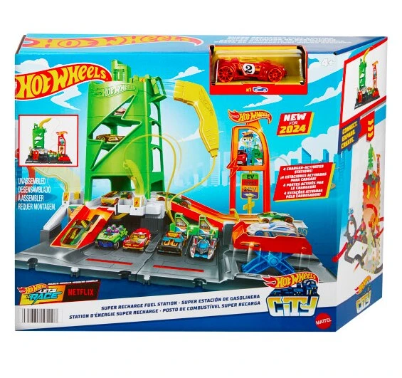Hot Wheels Elektrikli Araç Şarj Istasyonu HTN79 Lisanslı Ürün ürün görseli 1