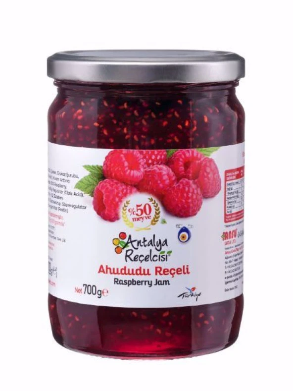 Antalya Reçelcisi Ahududu Reçeli 700g Klasik Seri ürün görseli 1