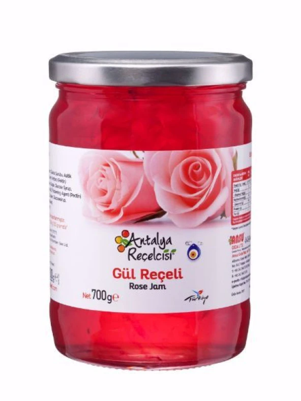 Antalya Reçelcisi Gül Reçeli 700g Klasik Seri ürün görseli 1