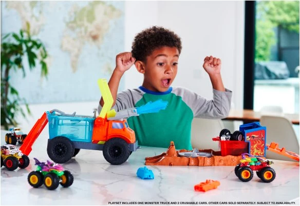 Hot Wheels Monster Trucks Arena Mücadelesi HPN73 Lisanslı Ürün ürün görseli 1