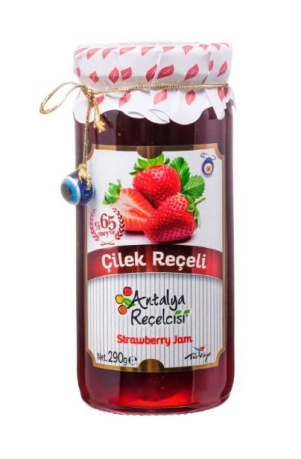 Antalya Reçelcisi Çilek Reçeli 290g Gurme Serisi ürün görseli 1