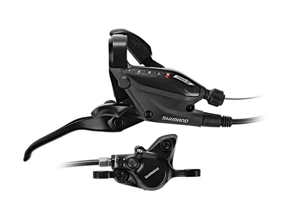 SHIMANO EF505 9 Vites Hidrolik Disk Fren Vites Seti + MT200 Arka ürün görseli 1