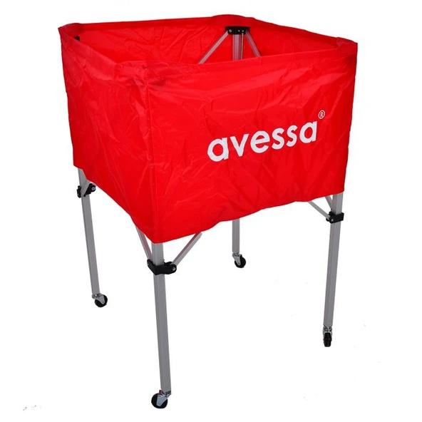 Avessa Ta-300 Aleminyum Tekerlekli Top Arabası Kırmızı ürün görseli 1