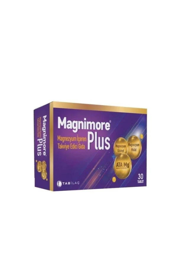 Magnimore Plus 30 Tablet ürün görseli 1
