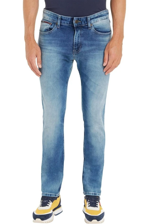 Erkek Denim Taş Yıkama Scanton Kot Pantolon ürün görseli 1