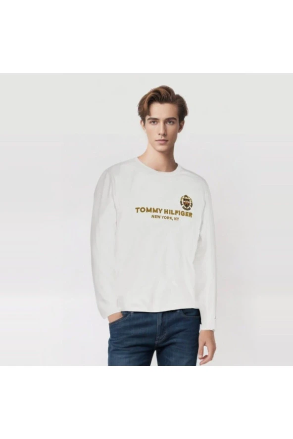 EMBORİED LOGO SWEATSHİRT - Resim 4
