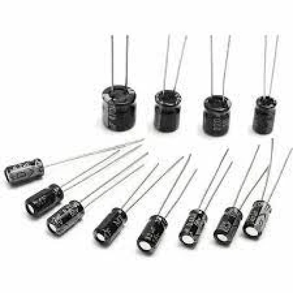 150uf 25v Elektrolitik Kondansatör ürün görseli 1