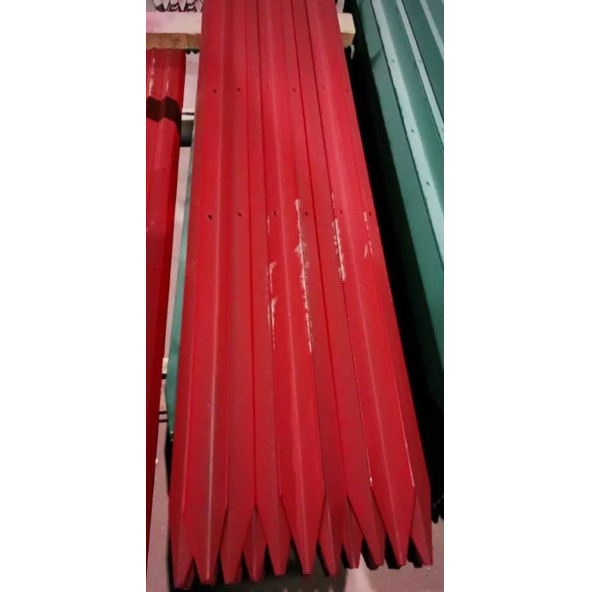 Antipas Boyalı 170 Cm 30x30 Köşebent 4 Delikli Bahçe Çit Direği Çit Demiri ürün görseli 1