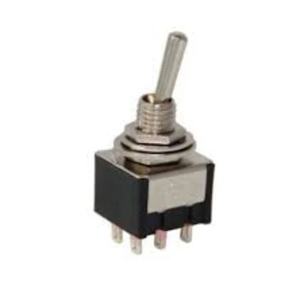 Toggle Switch On-Off-On 6P Mts-203 ürün görseli 1