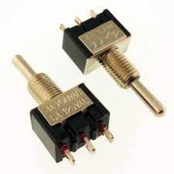 Switch Toggle Mts-103 On Off On 3 Pin ürün görseli 1