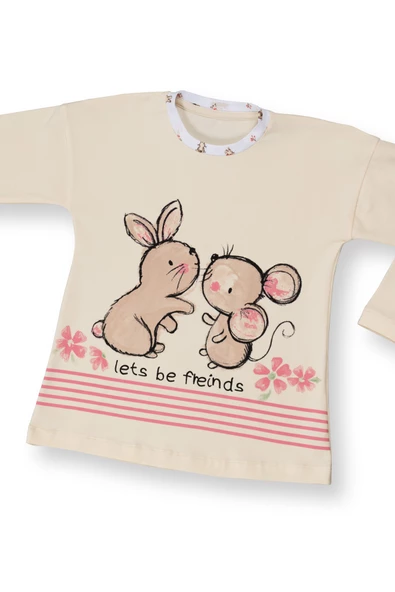 DoReMi Kız Çocuk Pijama Takımı ürün görseli 1