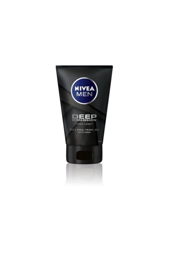 Nivea Nıvea Deep Men Yuz&sakal Yikama Jeli 100ml ürün görseli 1