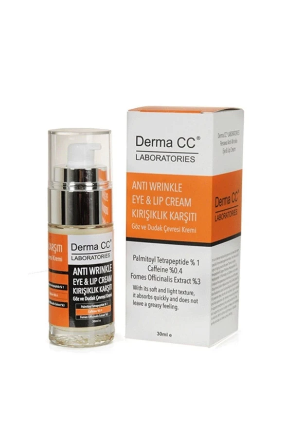 Derma CC LABORATORIES Derma Cc Kırışıklık Karşıtı Göz & Dudak Kremi 30 Ml ürün görseli 1