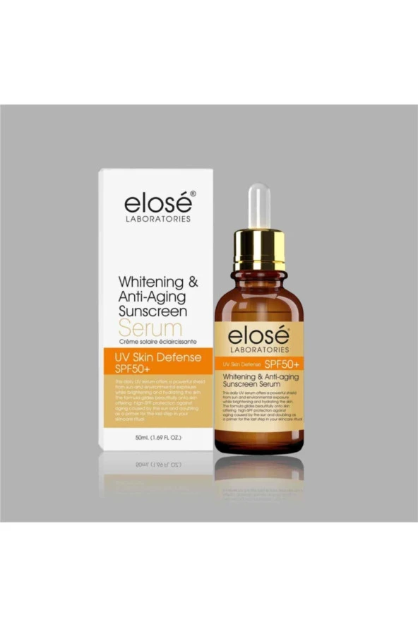 Elose Spf 50+ Beyazlatıcı Etkili Güneş Koruma Serumu 50ml ürün görseli 1