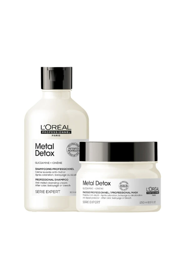 L'oreal Professionnel L’oreal Professionnel Serie Expert Metal Detox 2'li Saç Bakım Seti ürün görseli 1