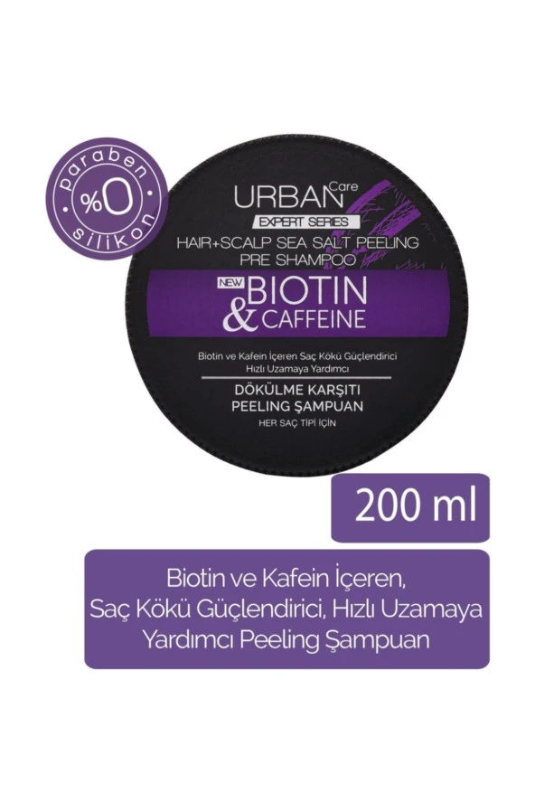 Urban Care Expert Biotin & Caffeine Şampuan 200 ml ürün görseli 1