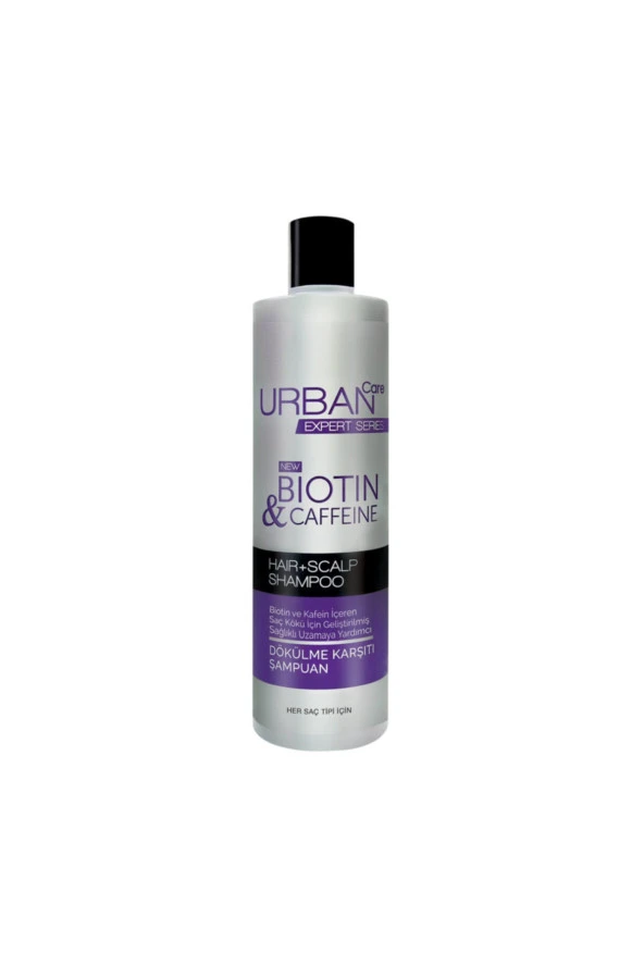 Urban Care Expert Serisi Biotin & Kafein Dökülme Karşıtı Saç Bakım Şampuanı 350 ml ürün görseli 1