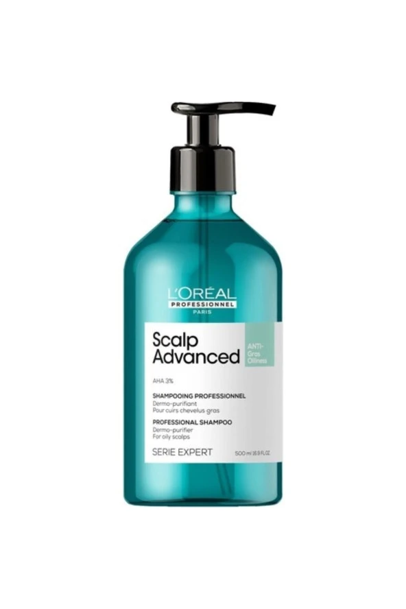 L'oreal Professionnel L’oréal Professionnel Scalp Advanced Anti-oiliness Dermo-purifier Shampoo 500 Ml EVA KUAFOR56749 ürün görseli 1