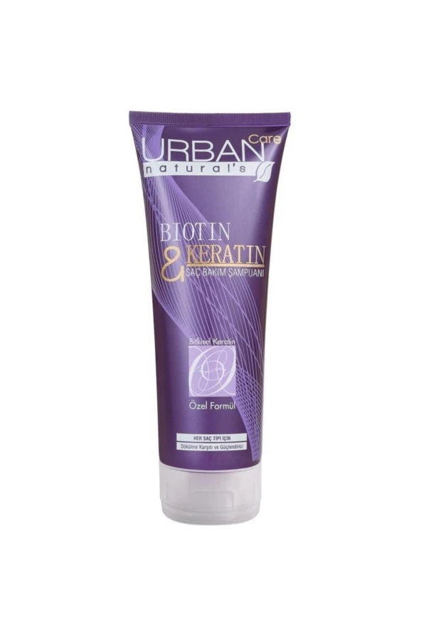 Urban Care Biotin & Keratin Shampoo Saç Bakım Şampuanı 250 Ml ürün görseli 1