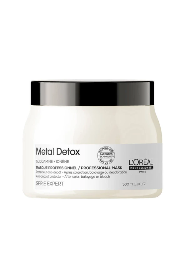 L'oreal Professionnel L’oréal Professionnel Metal Detox Renklendirme Sonrası Bakır Arındırıcı Bakım Maskesi 500ml ürün görseli 1