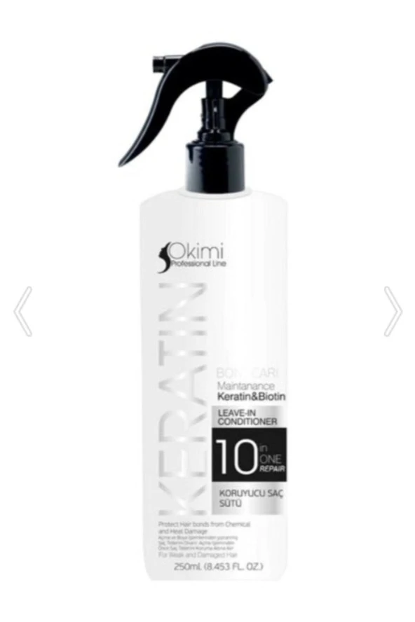 Okiro Keratin Özlü Koruyucu Saç Sütü 250 ml ürün görseli 1