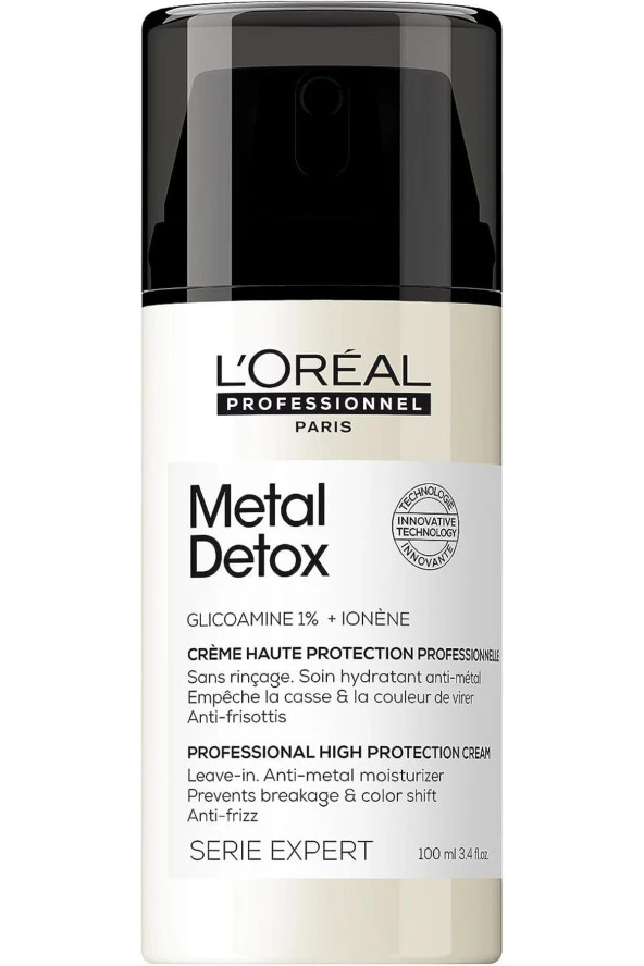 L'oreal Professionnel L'OREAL PROFESSİONNEL Serie Expert Metal Detox Yüksek Korumalı Krem 100 Ml ürün görseli 1