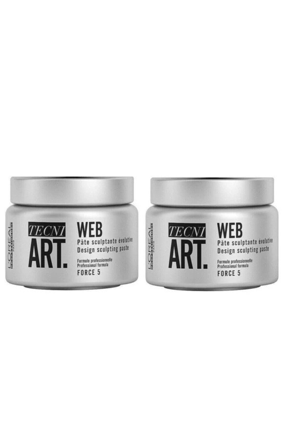 L'oreal Professionnel 2x Loreal Tecni Art Web Doku Veren Lifli Gum Wax 150ml+150ml ürün görseli 1