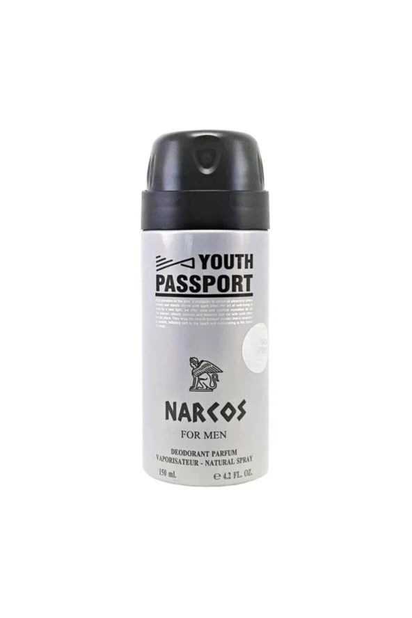 Youth Passport Deo Narcos Deodorant 150 ml ürün görseli 1