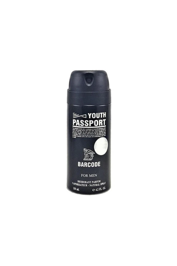 Youth Passport Deo Barcode 150 ml ürün görseli 1