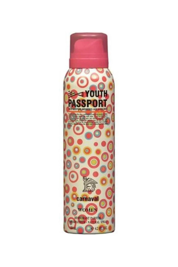 Youth Passport Kadın Deodorant Carnaval 150 Ml 8698742820394 ürün görseli 1